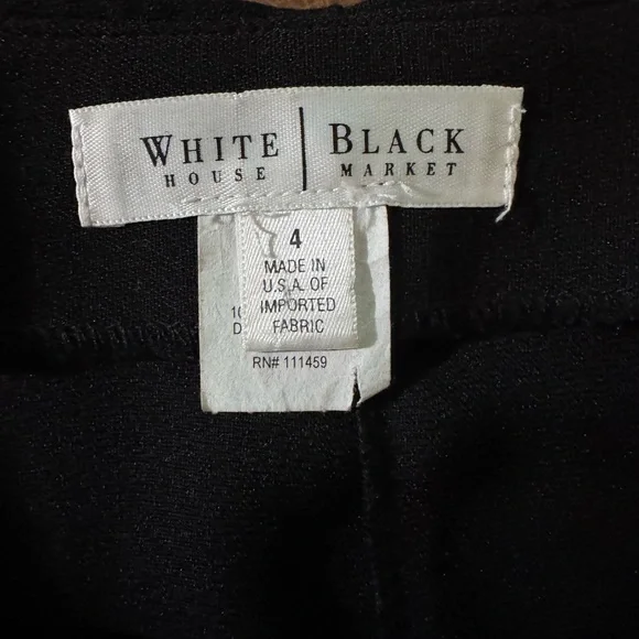 White House Black Market Classic Black Apparel - Picture 4 of 5